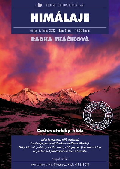 Cestovatelka Radka Tkáčiková představí Himálaje