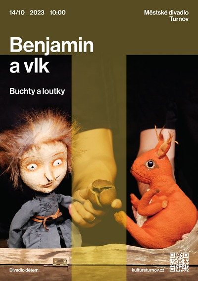 Benjamín a vlk pobaví děti v turnovském divadle