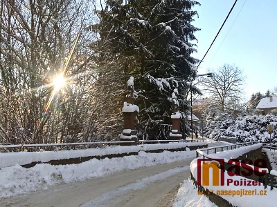 Obrazem: Zimní Libštát v únoru 2021