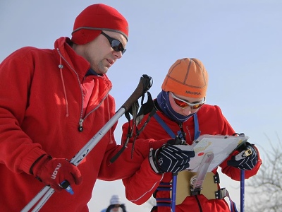 FOTO: Orienťáci běhali na lyžích po jilemnické Hraběnce 