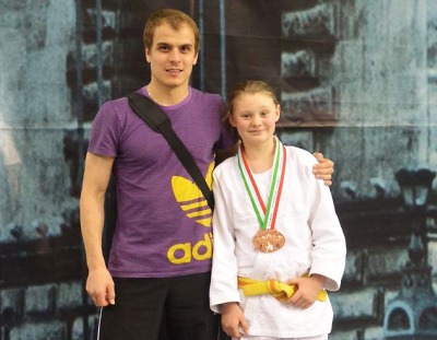 Mezinárodní úspěch turnovské judistky Lucie Zárybnické v Maďarsku