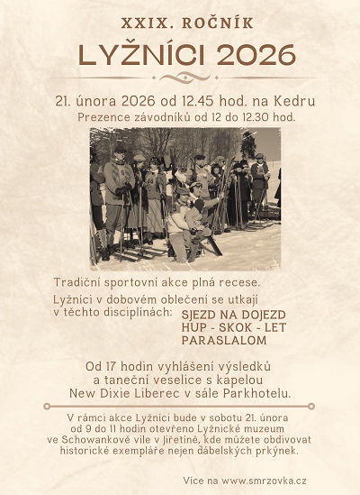 Lyžníci ve Smržovce už podevětadvacáté