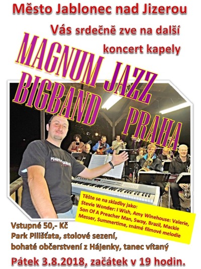 V Jablonečku opět zahraje Magnum Jazz Bigband