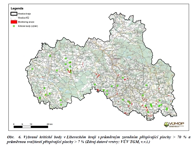Analýza odhalila 42 rizikových míst, kde hrozí obcím zaplavení bahnem