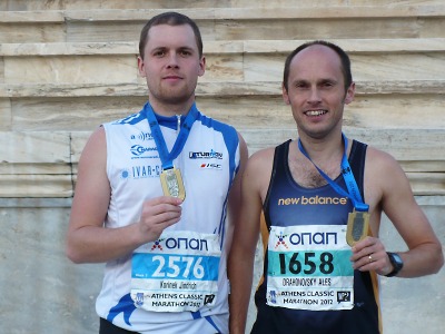 Dva Turnováci se účastnili závodu na antické trati z Marathonu do Atén