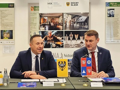 Hejtman a maršálek jednali o společných projektech v příhraničí