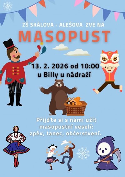 Masopustní veselí se opět chystá také v Turnově 2