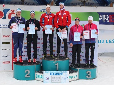 Na šampionátu dorostu i poháru dospělých se dařilo lyžařům z Jilemnice
