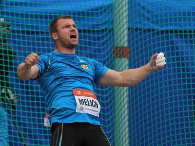Lukáš Melich poslal na Zlaté tretře kladivo opět za 80 metrů