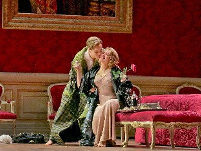 Reneé Fleming a Elina Garanča se zamilují v Růžovém kavalírovi