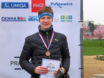 Turnovský Michal Hanyk třetí na aquatlonu v Praze