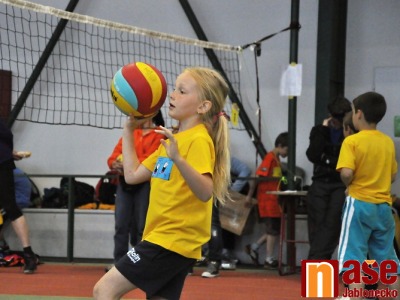 Turnaj školáků Minivolejbal v barvách chystají v turnovské hale