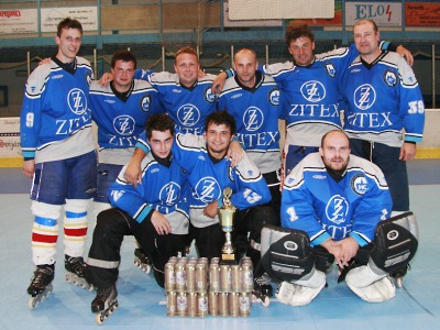 IHC Lomnice B je vítězem druhého ročníku přeboru v inline hokeji