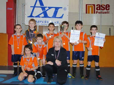 FOTO: Mladší přípravka SK Semily překvapivě vyhrála domácí turnaj