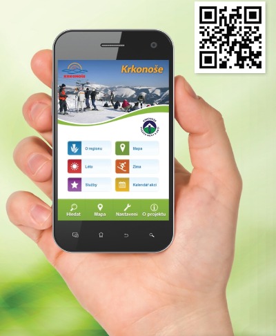 V krkonošských informačních centrech získáte zdarma mobilního průvodce