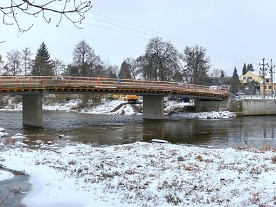 Most v Přepeřích už je v provozu