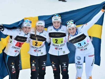 Liberecký šampionát zakončily štafety, české výběry na nejlepší nestačily