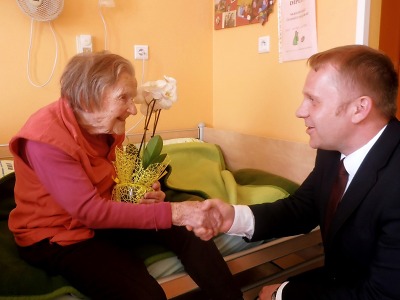 Koníčkem mi vždy byla práce, říká 103 letá Anna Lukšová z Horní Tříče