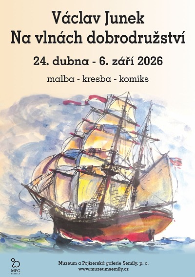 V Semilech zahájí výstavu Václav Junek - Na vlnách dobrodružství
