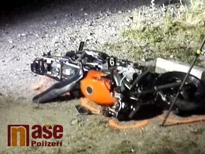 K vážné nehodě motorkáře došlo v Harrachově