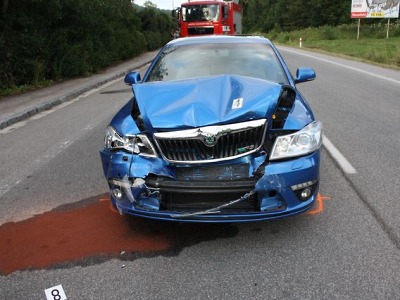 U Horní Sytové se střetla tři auta