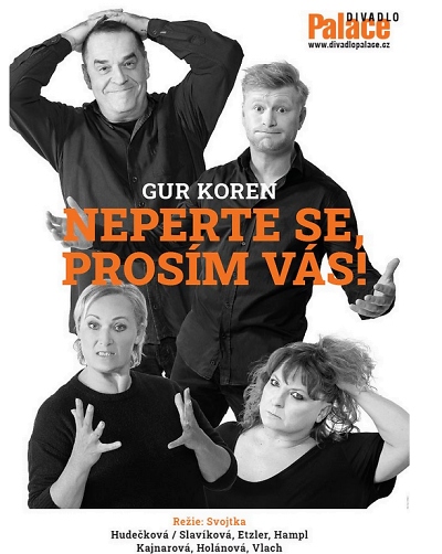 Divadlo Palace Praha uvede v Železném Brodě hru Neperte se, prosím!