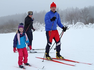 Obrazem: Nový rok někteří zahájili sportem