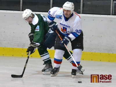 FOTO: Hokejisté Performers se nadřeli na výhru nad Modřišicemi 
