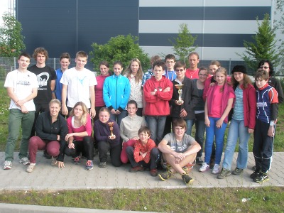 Orientační běžci z turnovského gymnázia  první a třetí v českém finále