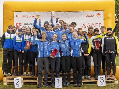 Nejlepší dorostenci v orientačním běhu pro rok 2025 jsou z Turnova!