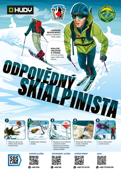 Projekt Odpovědný skialpinista v Krkonoších se rozjíždí