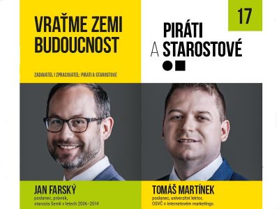 Libereckou kandidátku Starostů a Pirátů vedou dva zkušení poslanci