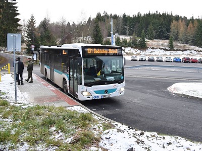 Autobusová linka z Jablonce vede až na Maliník, vznikla tam otočka