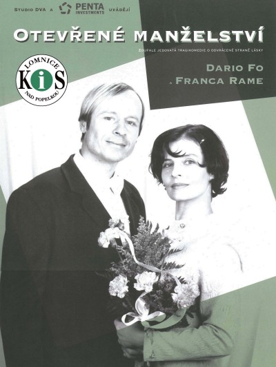 Otevřené manželství předvedou v Lomnici dva Rodenové a Jana Krausová