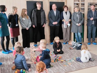 Budova dětské skupiny Sedmikvítek je oficiálně v provozu