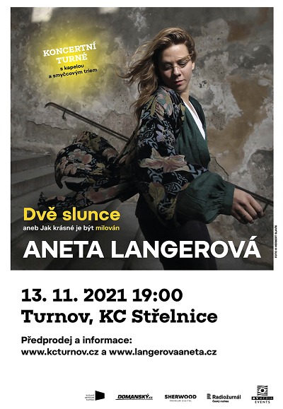 Aneta Langerová představí v Turnově album Dvě slunce