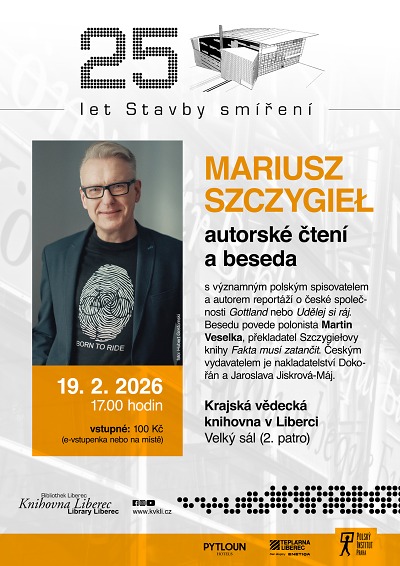 Češi očima Poláka aneb Mariusz Szczygieł v liberecké knihovně