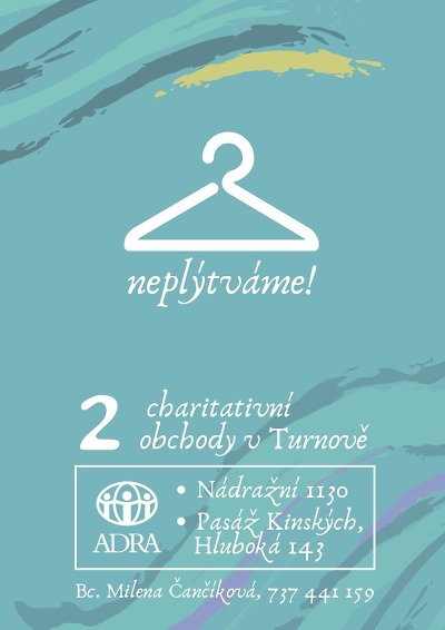 Adra Turnov pořádá akci Neplýtváme