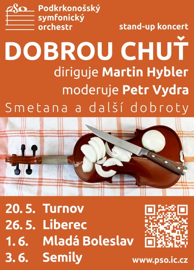 Podkrkonošský symfonický orchestr zahraje na Dobrou chuť