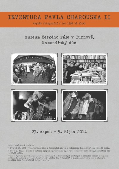 Probíhají doprovodné akce k turnovské výstavě Pavla Charouska