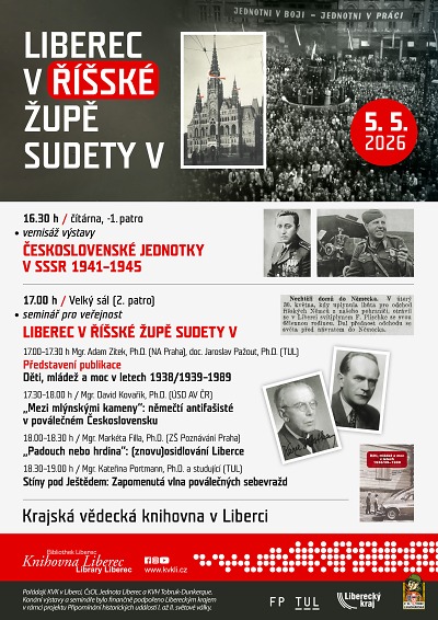 Den vítězství v krajské knihovně oživí výstava i seminář
