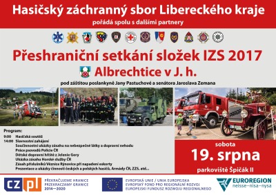 V Albrechticích opět uspořádají přeshraniční setkání složek IZS
