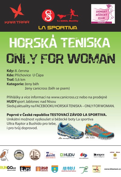 Na Příchovicích si to v závodu Horská teniska rozdají pouze ženy