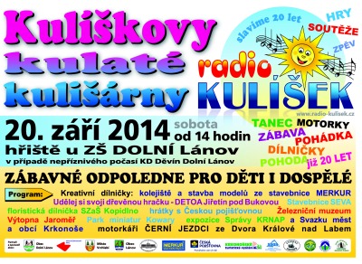Dětské Radio Kulíšek oslaví dvacetiny na Kulíškových kulatých kulišárnách
