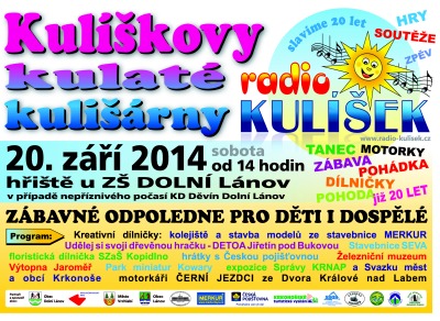 Dětské Radio Kulíšek oslaví dvacetiny na Kulíškových kulatých kulišárnách