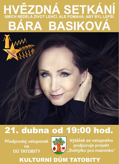 Hvězdná setkání v Tatobitech pokračují, přijede Bára Basiková