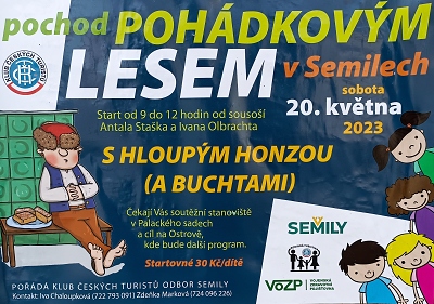 Pohádkový les v Semilech bude letos s Hloupým Honzou
