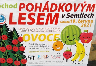 Pohádkový les v Semilech má letos téma ovoce