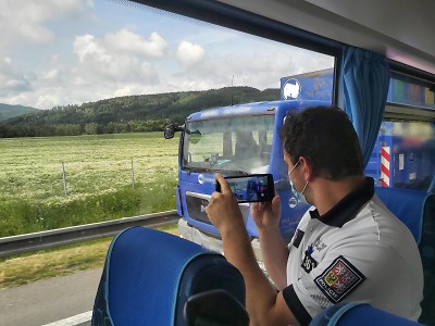 Na řidiče v Libereckém kraji dohlížel policejní autobus