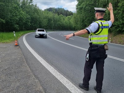 Policisté se zaměřili na dodržování povolené rychlosti